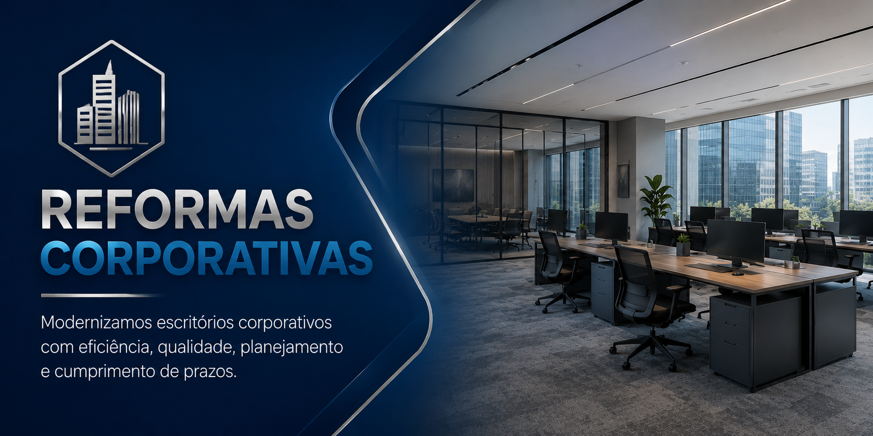  Reformas Corporativas para Escritórios em Alphaville e Barueri